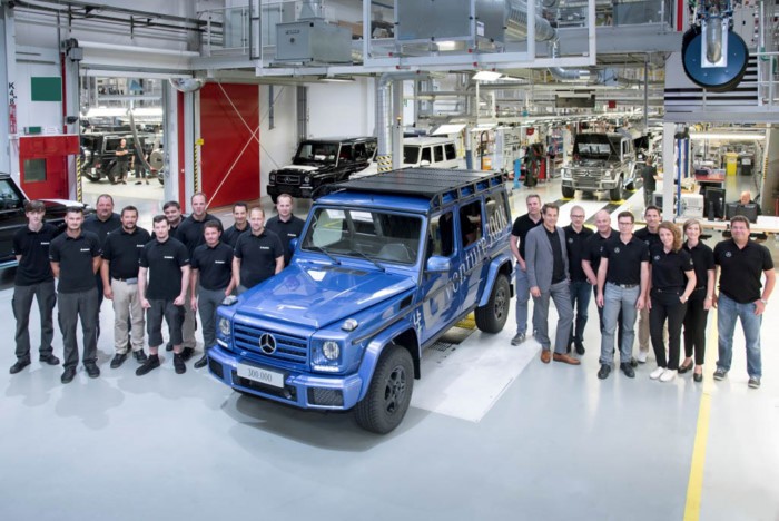 Sieu xe SUV Mercedes G-Class thu 300.000 xuat xuong